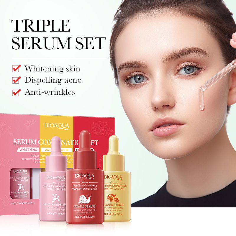 3 قطعة/المجموعة BIOAQUA فيتامي - مراجعة The Ordinary Serum Hyaluronic Acid وسعره